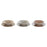 Tableware DKD Home Decor Brown Grey Stoneware 18 Pieces 26,5 x 26,5 x 3 cm