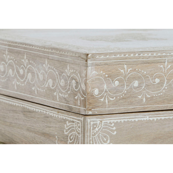 Chest DKD Home Decor Natural Mango wood MDF Wood 78 x 43 x 45 cm