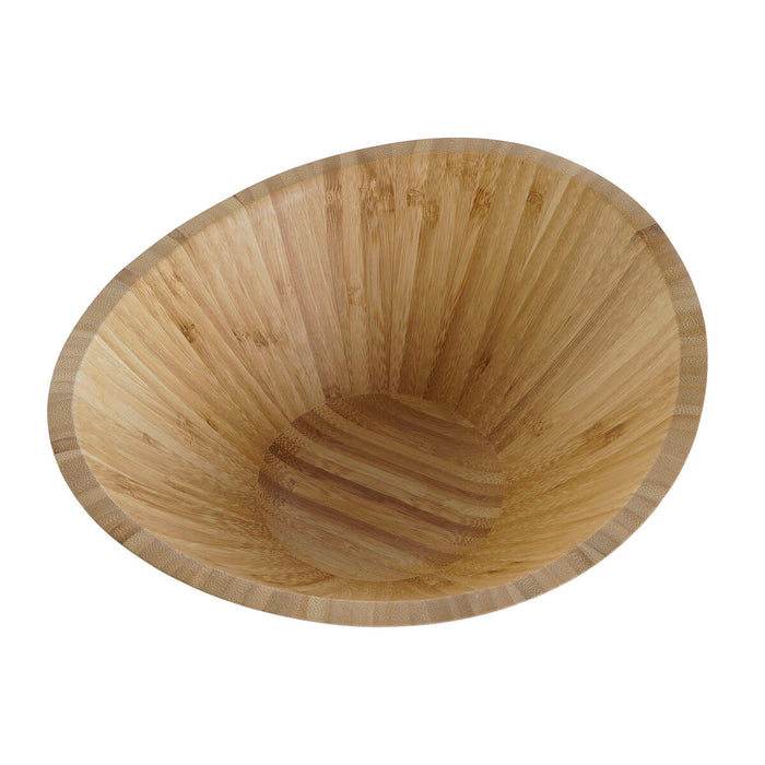 Bowl DKD Home Decor Natural Bamboo 24,6 x 22,5 x 9,5 cm