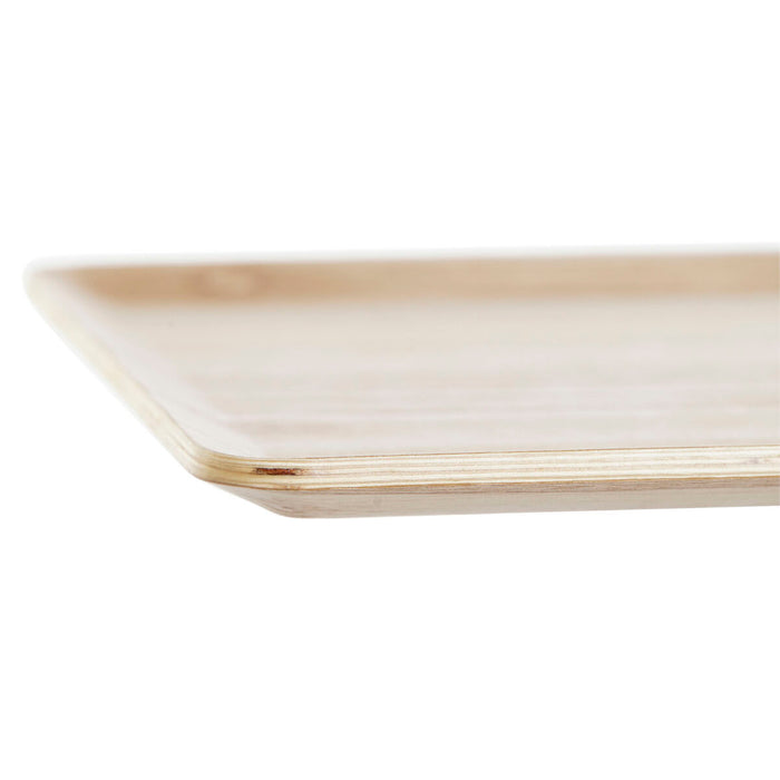 Tray DKD Home Decor Natural Bamboo 27 x 20 cm