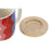 Piece Coffee Cup Set DKD Home Decor Multicolour Coral Bamboo Dolomite 180 ml