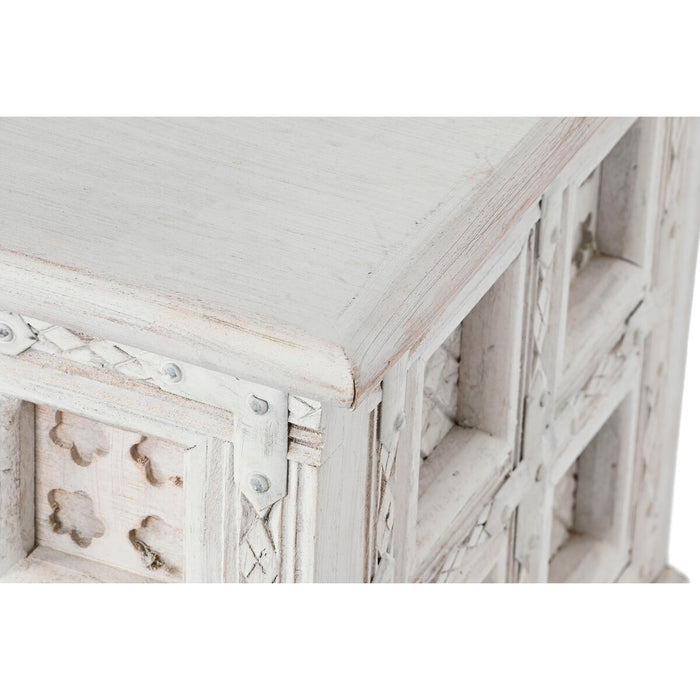 Chest Home ESPRIT White Mango wood 110 x 40 x 48 cm