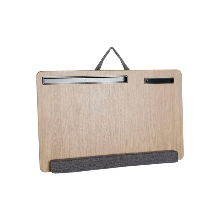 Tray Home ESPRIT Polyester MDF Wood 55 x 35 x 7 cm