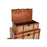 Set of Chests Home ESPRIT Brown Multicolour Wood Canvas Colonial 81 x 49 x 45 cm