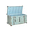 Chest Home ESPRIT Turquoise Metal Vintage 89 x 41,5 x 45,5 cm