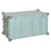 Chest Home ESPRIT Turquoise Metal Vintage 89 x 41,5 x 45,5 cm