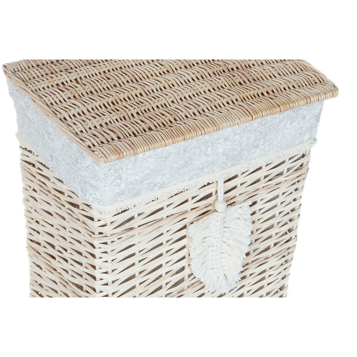 Set of Baskets Home ESPRIT Cream Natural 47 x 35 x 55 cm