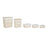 Set of Baskets Home ESPRIT Cream Natural 47 x 35 x 55 cm