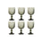 Set of cups Home ESPRIT Crystal 240 ml (6 Units)