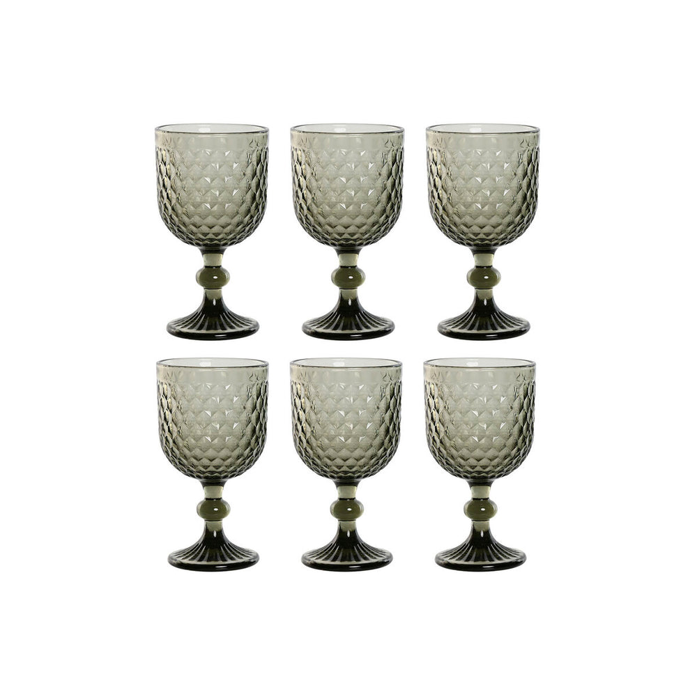 Set of cups Home ESPRIT Crystal 325 ml (6 Units)