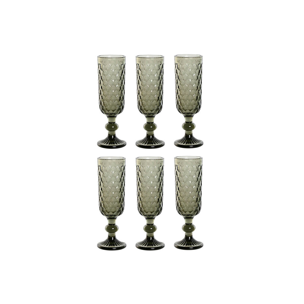 Set of cups Home ESPRIT Crystal 150 ml (6 Units)