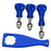 Multi-function Key for Sports Camera KSIX Blue