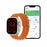 Smartwatch KSIX Urban Plus 2,05" 270 mAh Bluetooth 5.0 Orange