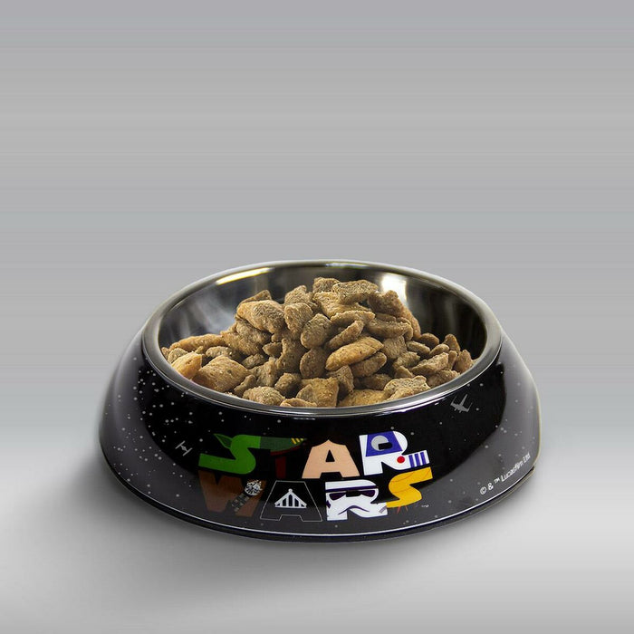 Dog Feeder Star Wars 760 ml Melamin Metal Multicolour