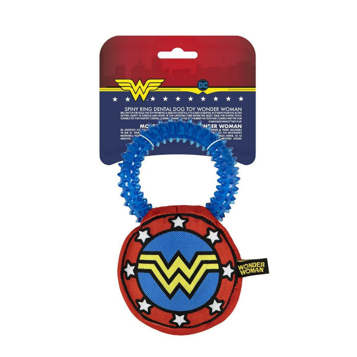 Dog toy Wonder Woman   Blue 100 % polyester