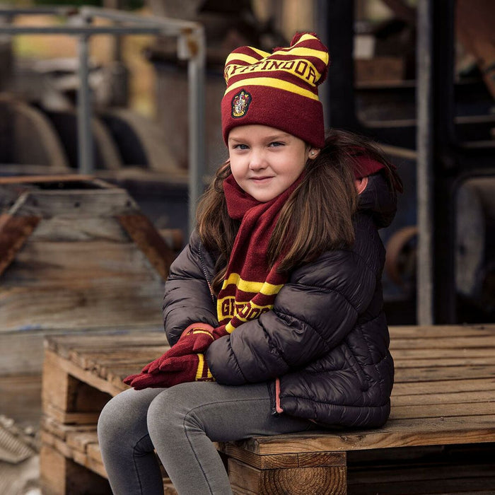 Hat, Scarf and Gloves Harry Potter Red