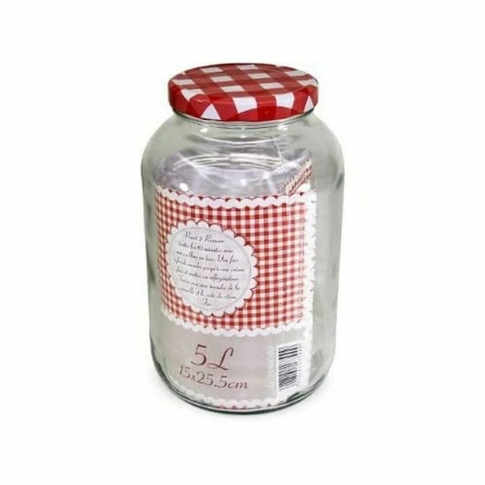 Tin Galon Multi-use Ø 16 x 25,5 cm Glass (4 L)