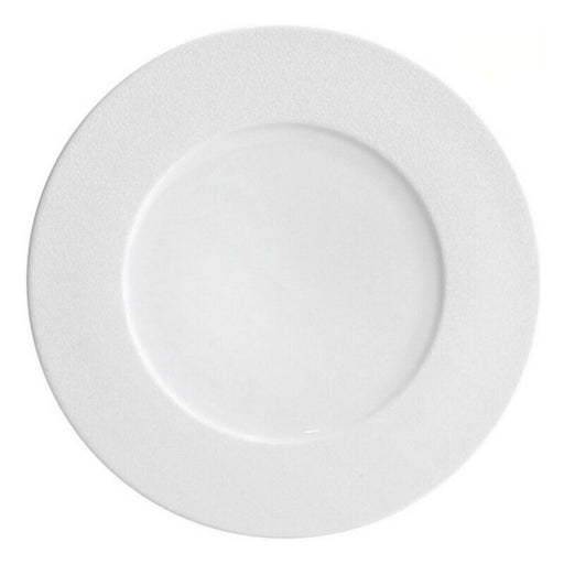 Flat plate Globe Sahara Porcelain White (Ø 32,5 cm)