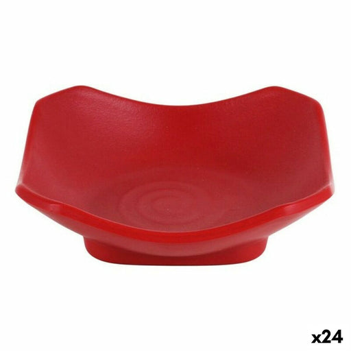 Bowl Viejo Valle Troya Melamin Red 11 x 11 x 3,5 cm (24 Units)