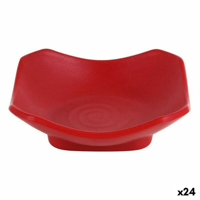 Bowl Viejo Valle Troya Melamin Red 11 x 11 x 3,5 cm (24 Units)