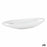 Tray Inde Etrusca Double Porcelain White 36,5 x 18 x 4,5 cm (12 Units)