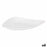 Flat Plate Inde Vedone Porcelain White 31 x 25 x 4 cm (6 Units)