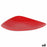 Dessert Dish Red Ceramic 24 x 18 x 3 cm (6 Units)