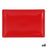 Serving Platter La Mediterránea Ming II Red Rectangular 34 x 22 x 2,5 cm (6 Units) (34 x 22 x 2,5 cm)