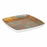 Plate Viejo Valle Goji Melamin White Squared 21,5 x 21,5 x 2,2 cm (6 Units)