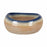 Dessert Dish Inde STONEWARE CARIBIAN 19 x 23 x 11 cm 23 x 19 x 10 cm (3 Units)