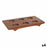Holder Inde Mood Oak Wood 31,5 x 17 x 3 cm (4 Units)