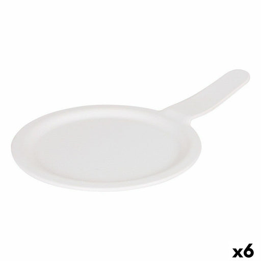 Flat Plate Inde Korio Arizona With handle Melamin (6 Units)