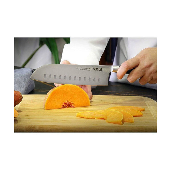 Santoku Knife FAGOR Couper Stainless steel (18 cm)