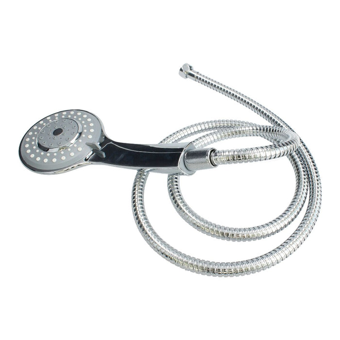 A shower head with a hose to direct the flow Fontastock H 1/2" 2 m