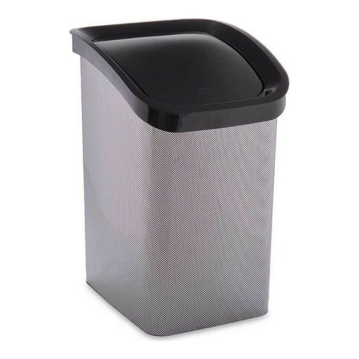 Rubbish bin Carbon fibre Tipper truck Plastic Dark grey (27,3 x 43,7 x 34 cm)