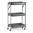 Vegetable trolley Grey Steel Plastic (29,5 x 78,5 x 45,5 cm)