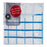 Kitchen Cloth Blue Green 25 x 1,5 x 25 cm (50 x 50 cm)