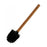 Toilet Brush White Brown Black Bamboo 8 x 35,5 x 8 cm