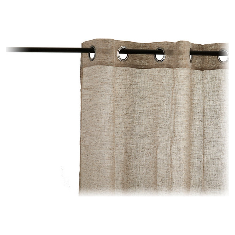 Curtain Beige Polyester (140 x 260 cm)