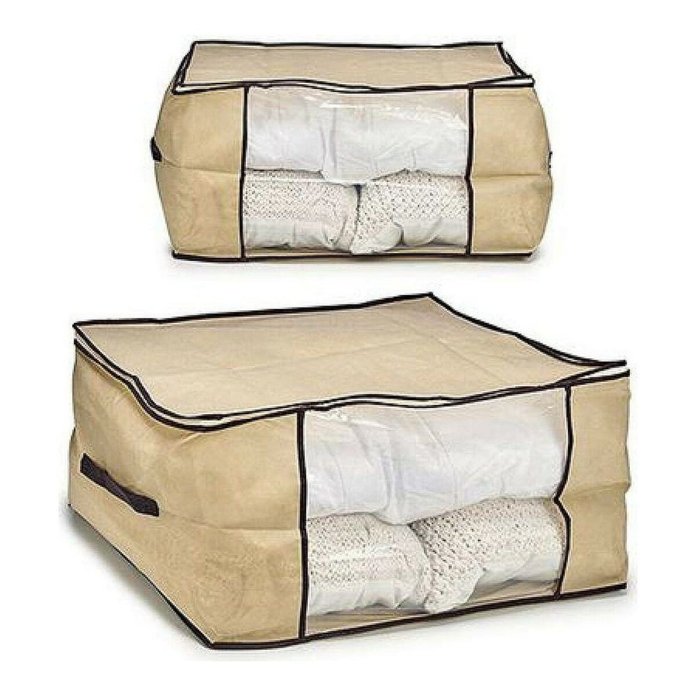 Storage Box 8430852414625 Cream polypropylene 81 L 45 x 30 x 60 cm