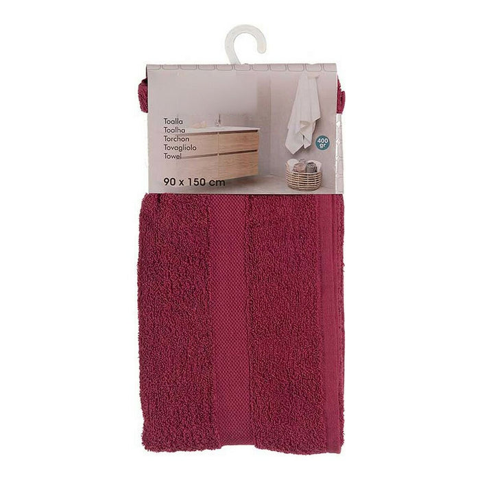 Bath towel Maroon (90 x 150 cm)