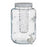 Jug Transparent Tap Cooler Metal Plastic Glass (20,7 x 31,5 x 20,7 cm) (8 L)