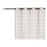 Curtain Net curtain Stripes Beige Polyester (140 x 260 cm)