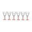 Wine glass Exotic Crystal Salmon 275 ml