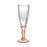 Champagne glass Exotic Crystal Salmon 170 ml