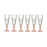 Champagne glass Exotic Crystal Salmon 170 ml