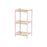 Bathroom Shelves 35 x 30 x 70 cm Pink Natural Bamboo Pine