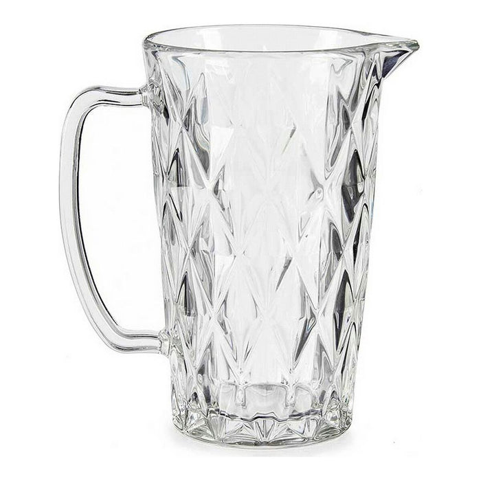 Jug Diamond Transparent Crystal 1L