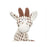 Dog toy Giraffe White Brown 13 x 20 x 17 cm