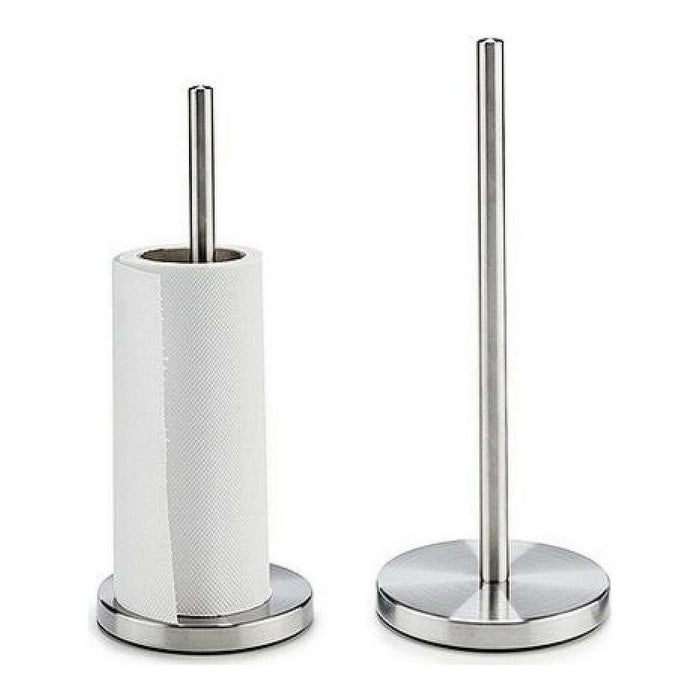 Kitchen Paper holder BIG-S3605035 Silver 15 x 32 x 15 cm 15 x 33,5 x 15 cm